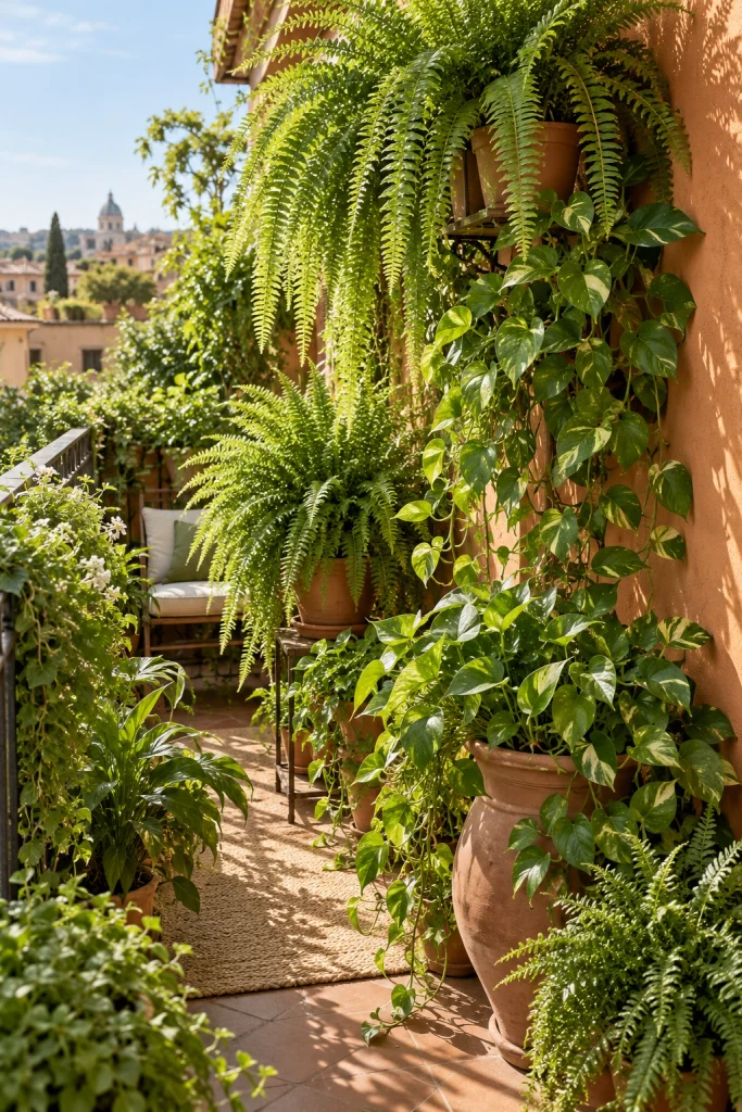 25 Balcony Decor Ideas for a Stunning Outdoor Space Lush Vertical Greenery