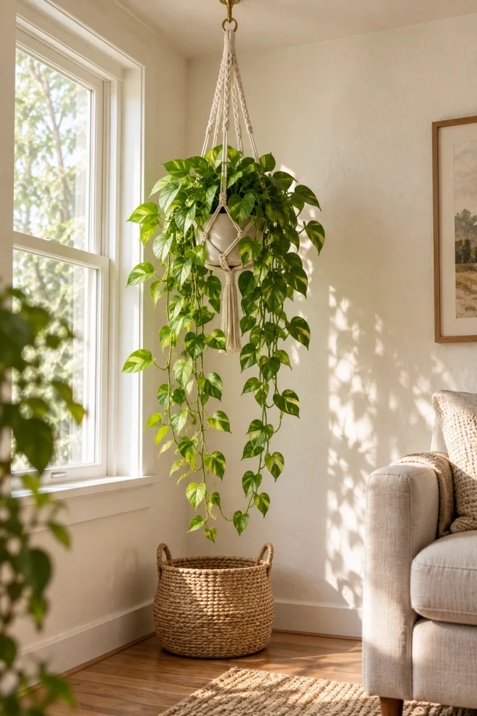 30 DIY Home Decor Ideas to Transform Your Space Macramé Plant Hanger