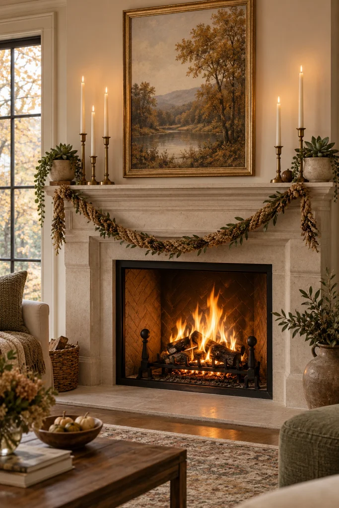 29 Apartment Decorating Ideas for Every Style Mantel Decor Styling