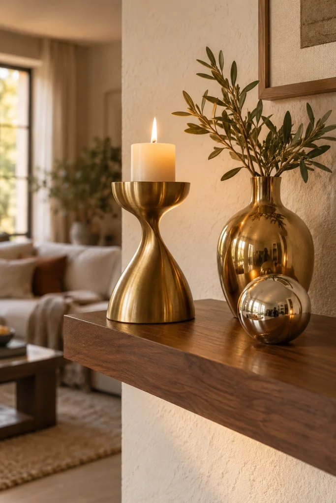 Metallic Accent Objects