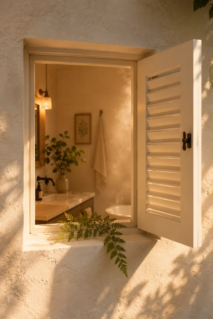 Miniature Window Insert for Natural Light