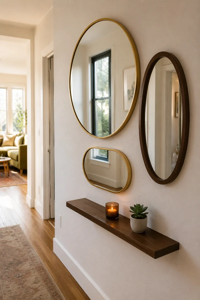 Mirror Wall Clusters