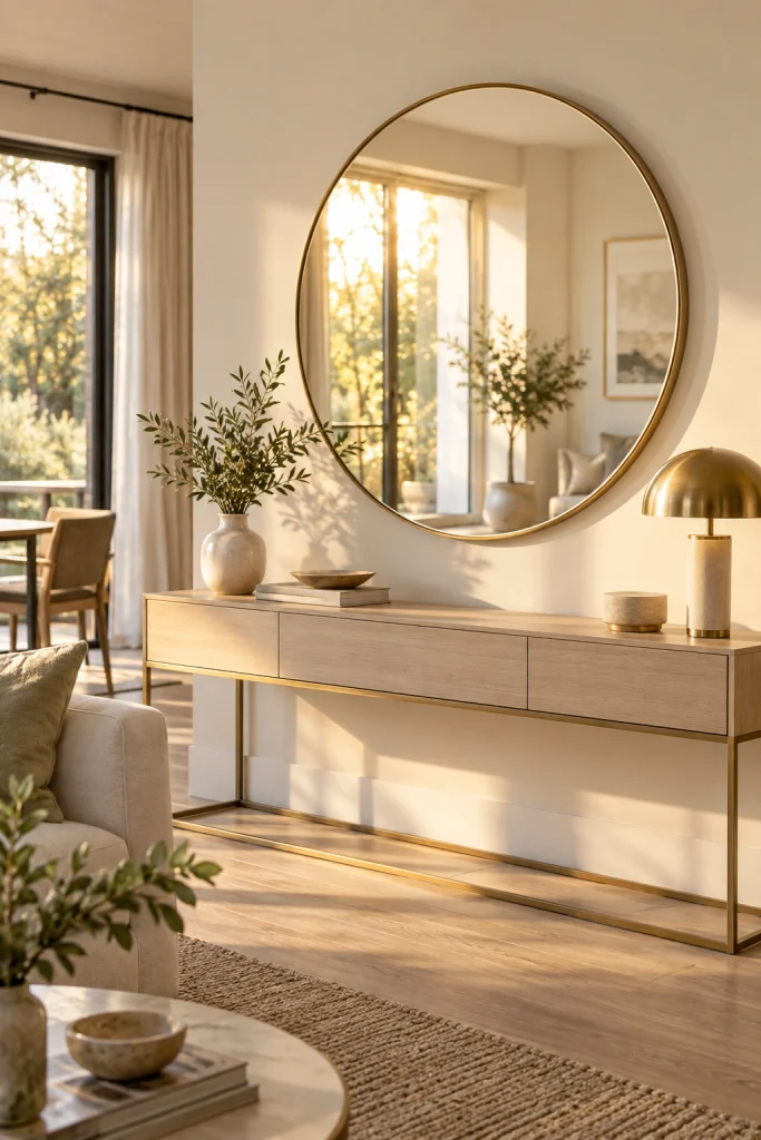 Mirrored Decor Elements