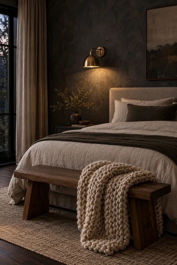 22 Master Bedroom Decor Ideas for a Retreat Like Escape Moody Accent Wall