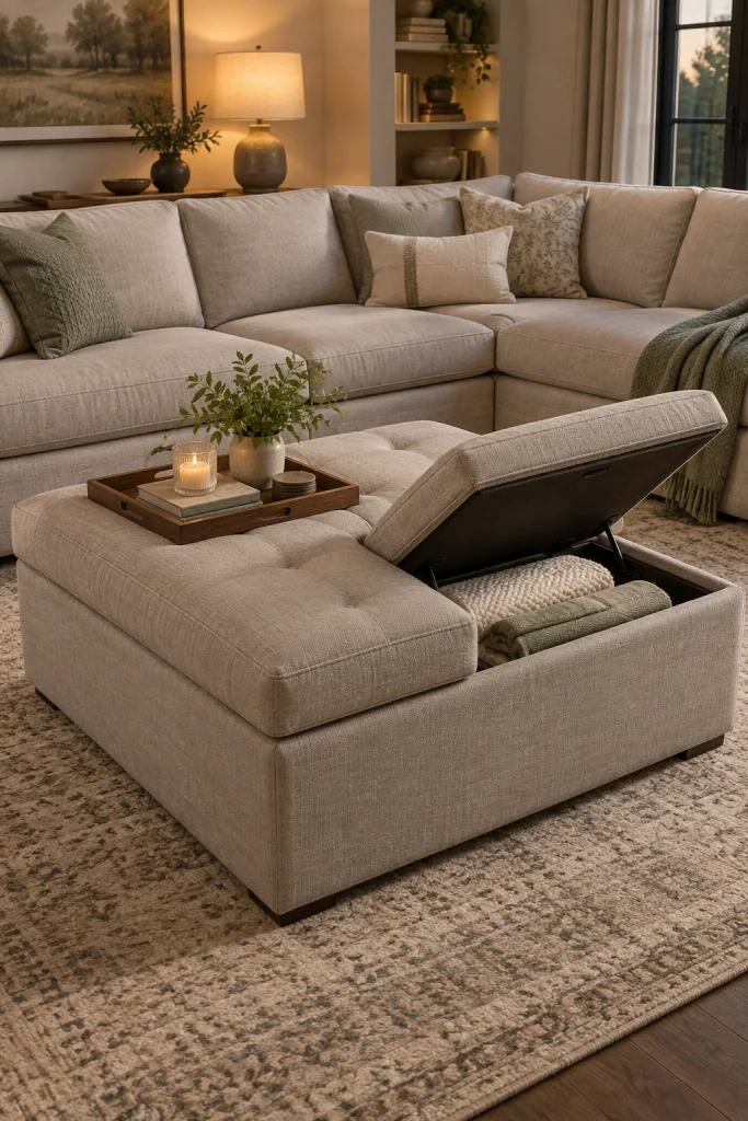 Multi-Functional Ottoman Seat