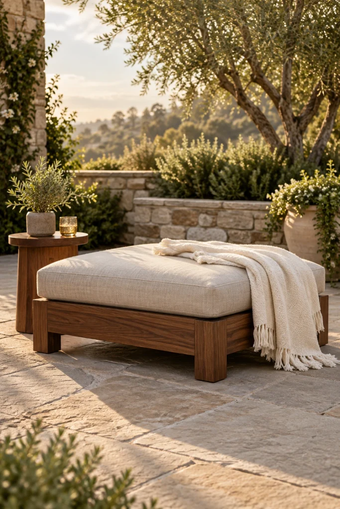 25 Patio Decor Ideas for a Stunning Outdoor Space Outdoor Ottoman Patio Decor Ideas