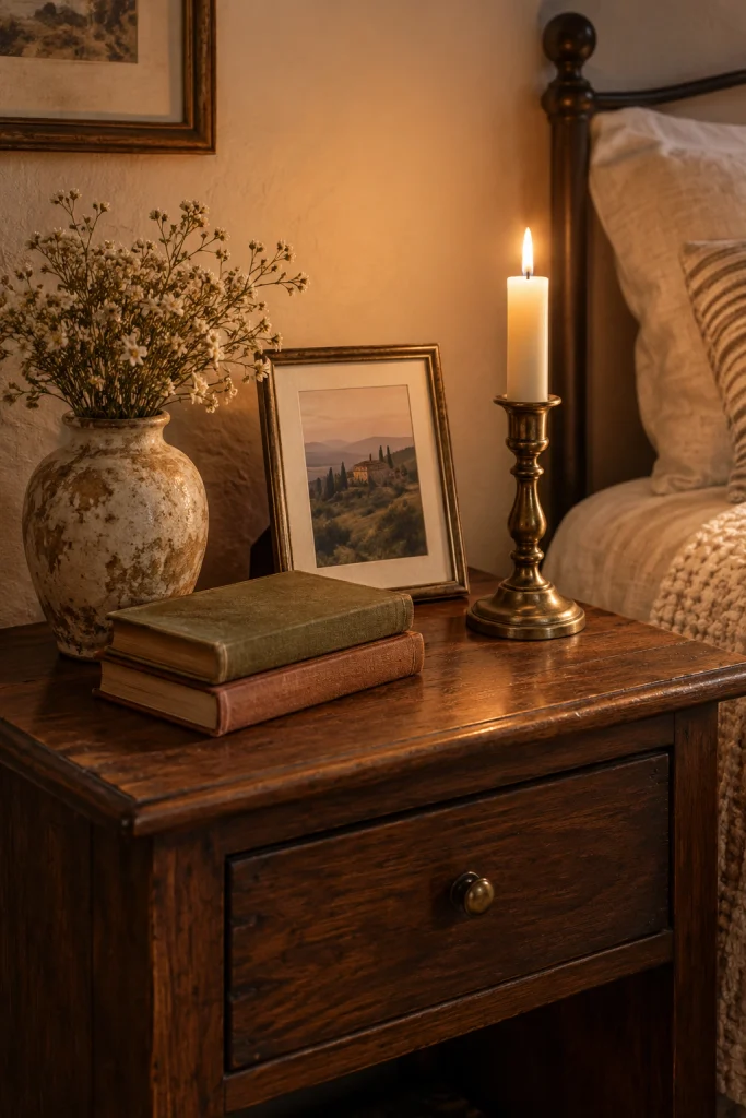 22 Master Bedroom Decor Ideas for a Retreat Like Escape Personalized Nightstand Styling