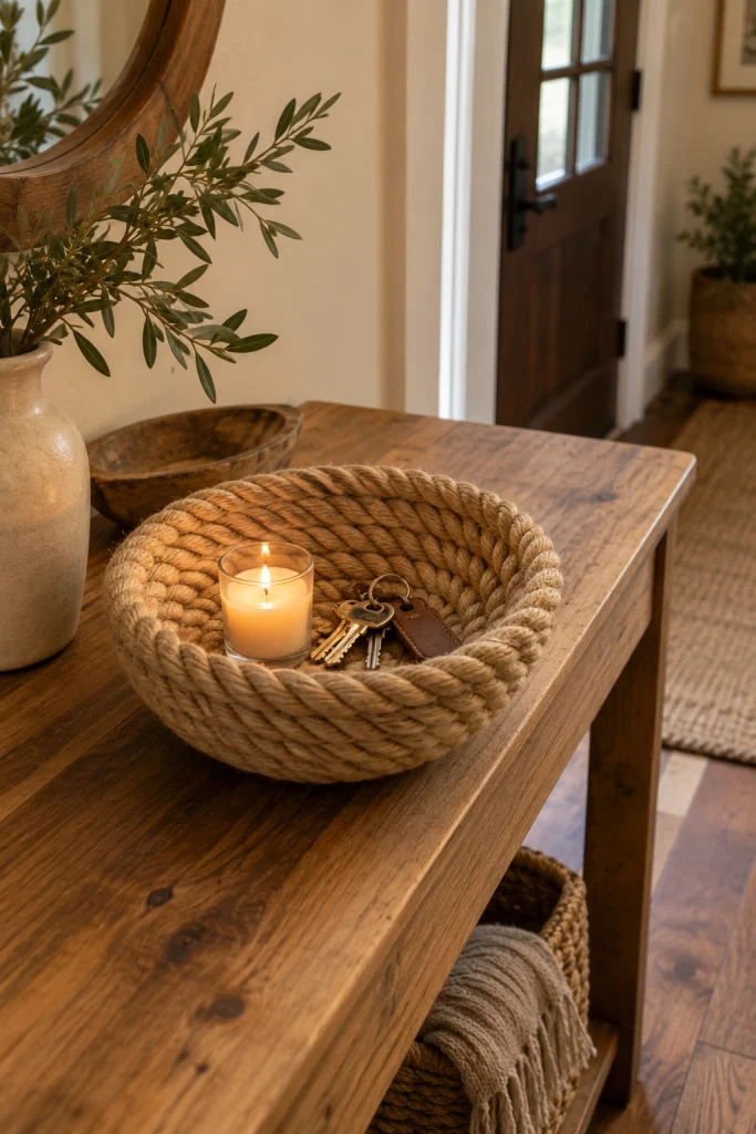 20 DIY Wall Decor Ideas You Can Make This Weekend Rope Bowl Sculpture