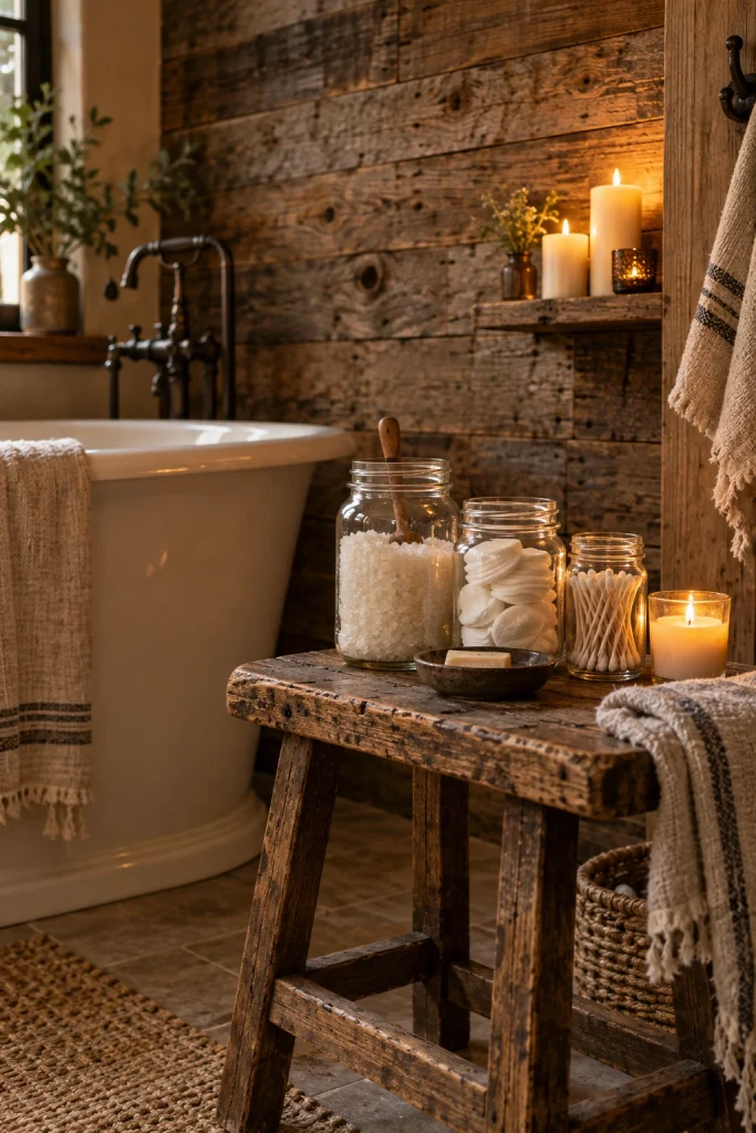 Rustic Bathroom Decorating Ideas