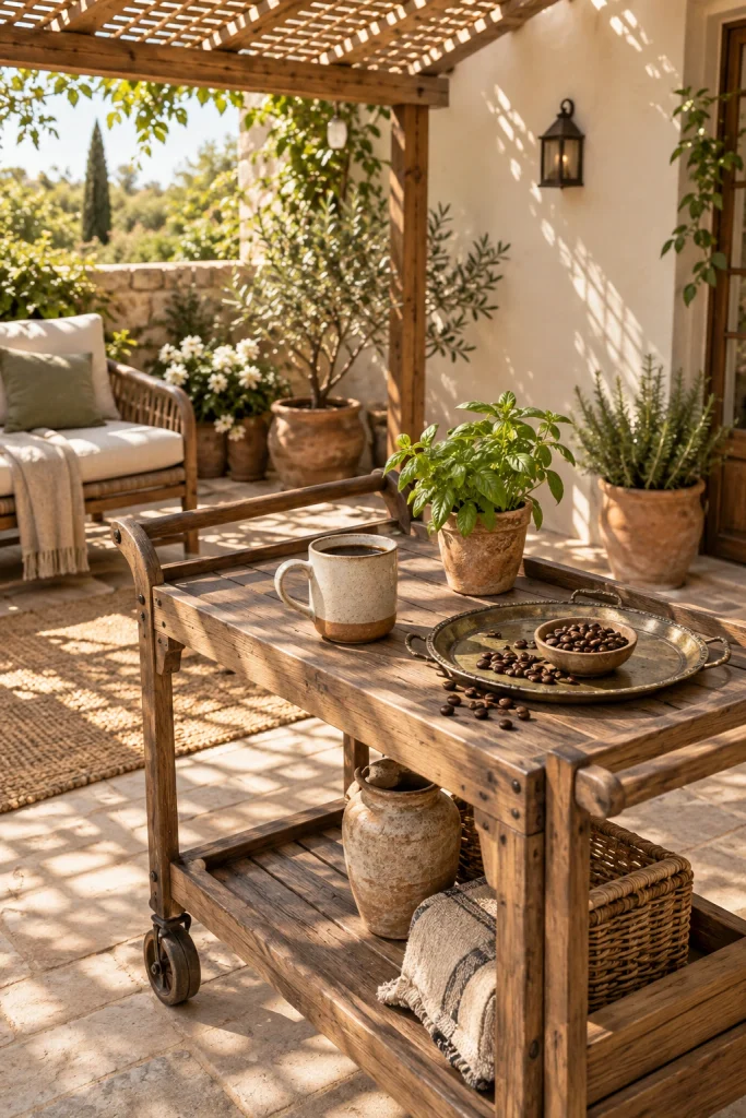 Rustic Coffee Station