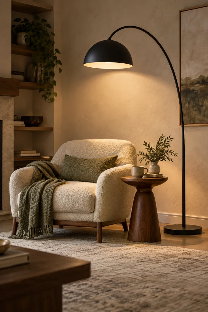 Sculptural Floor Lamp