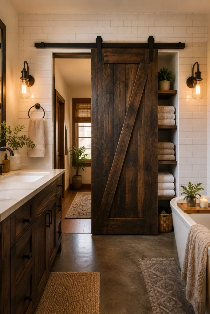 Sliding Barn Door Instead of a Swing Door