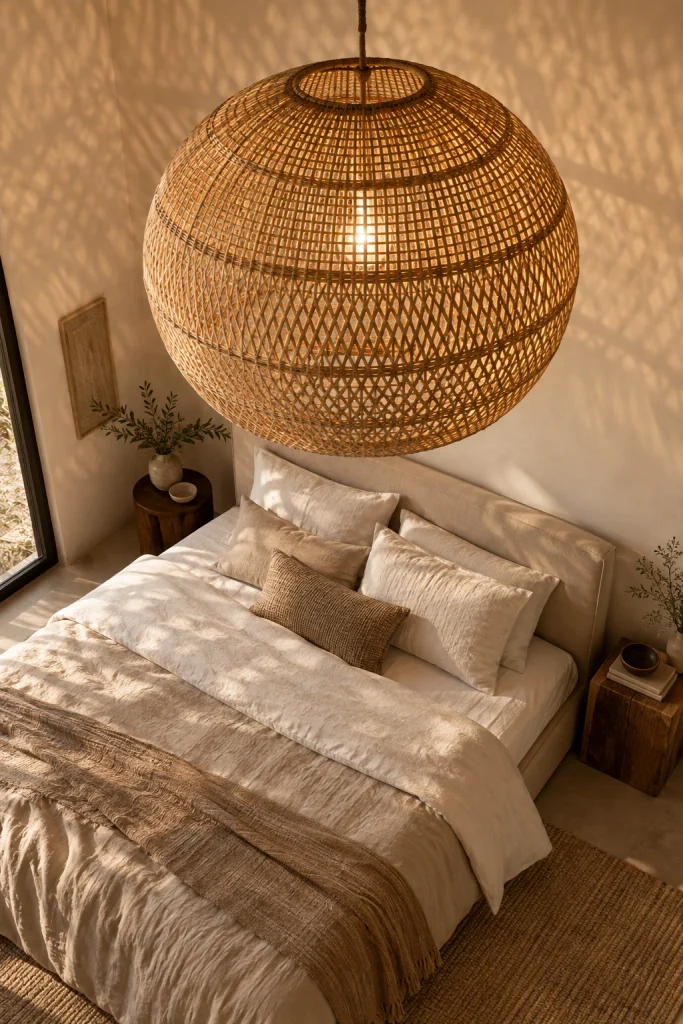 22 Master Bedroom Decor Ideas for a Retreat Like Escape Statement Pendant Lights