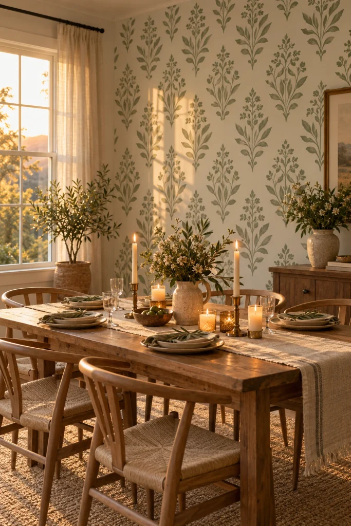 20 DIY Wall Decor Ideas You Can Make This Weekend Stenciled Wall Accent