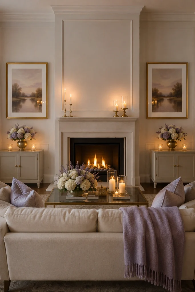 Symmetrical Gallery Wall