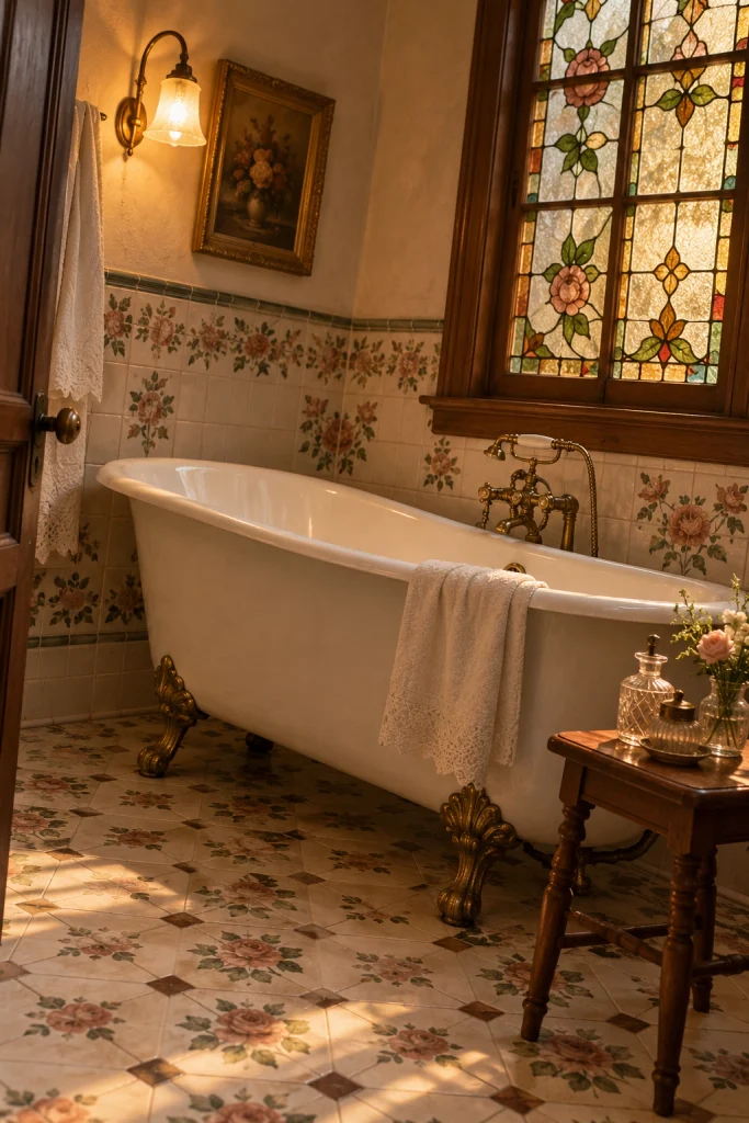 Vintage Bathroom Decorating Ideas