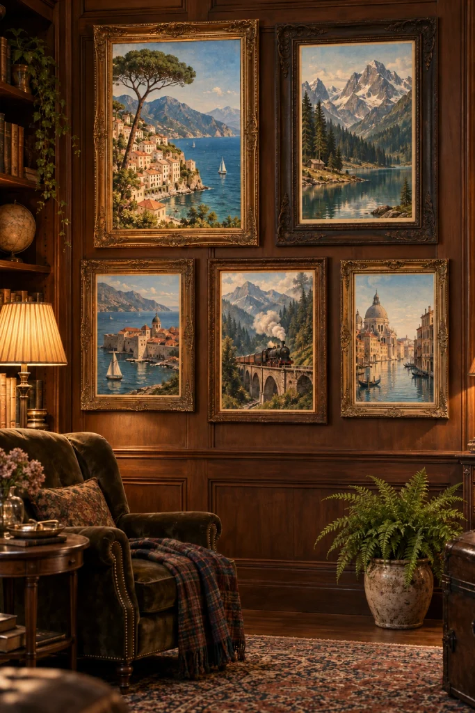 20 DIY Wall Decor Ideas You Can Make This Weekend Vintage Poster Frames