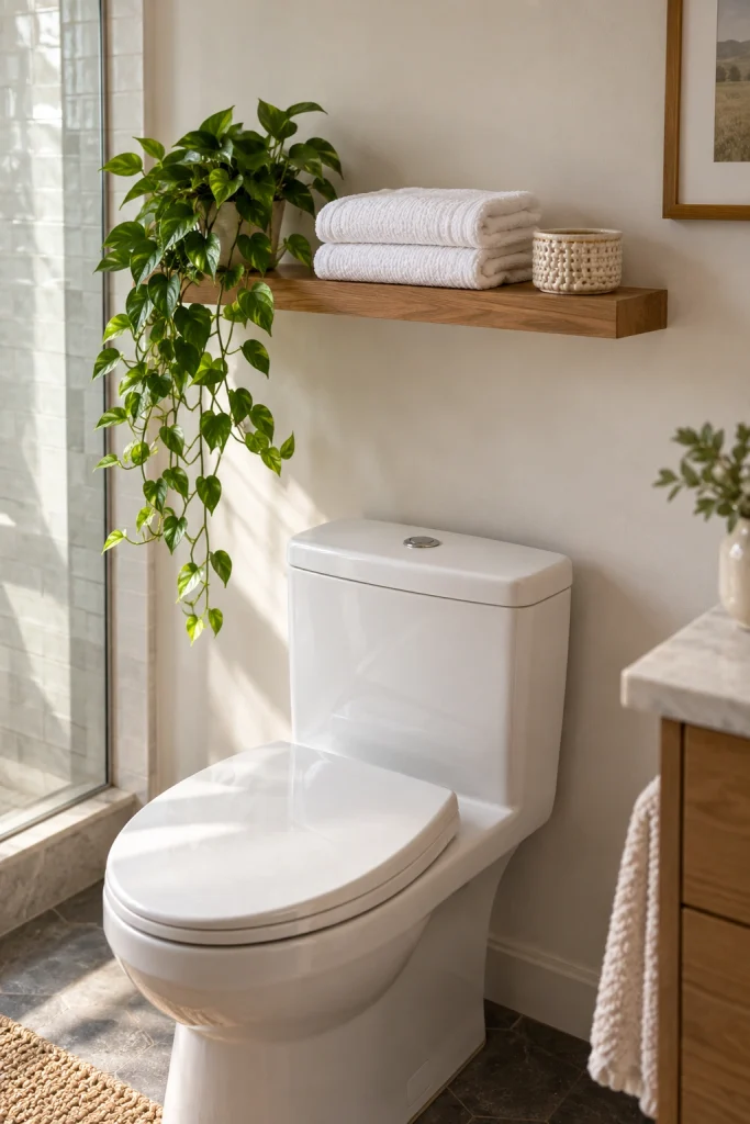 22 Modern Bathroom Decor Ideas for a Sleek Look Wall-Mounted Storage