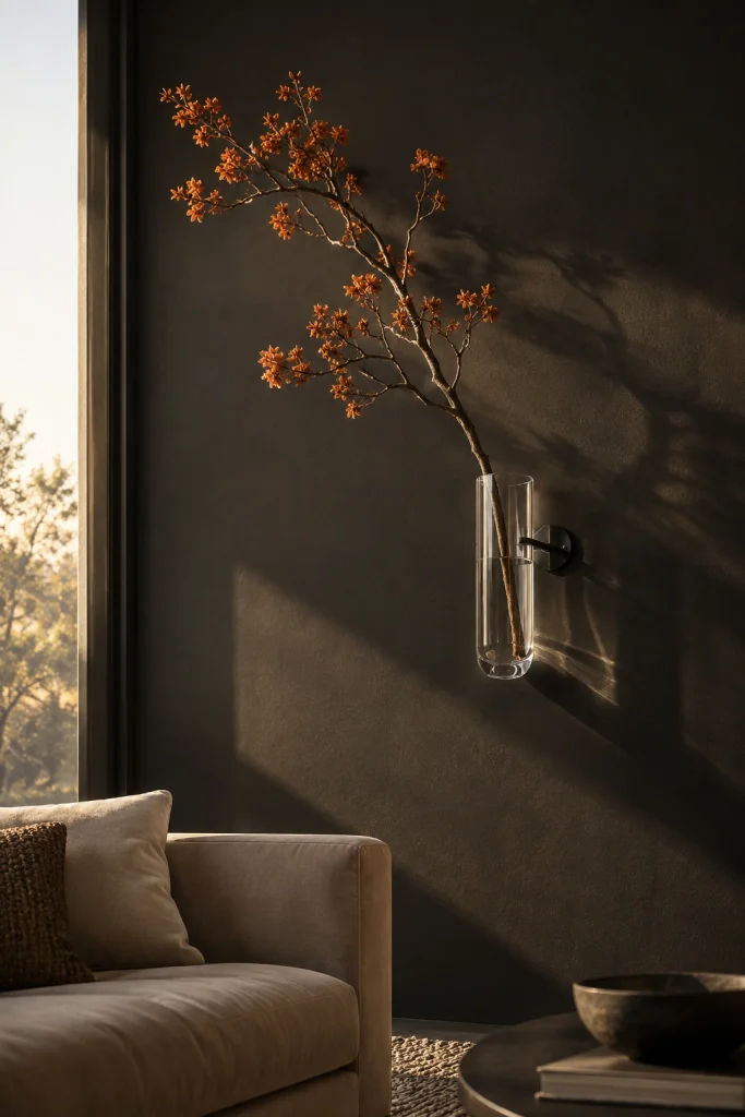 20 DIY Wall Decor Ideas You Can Make This Weekend Wall-Mounted Vase