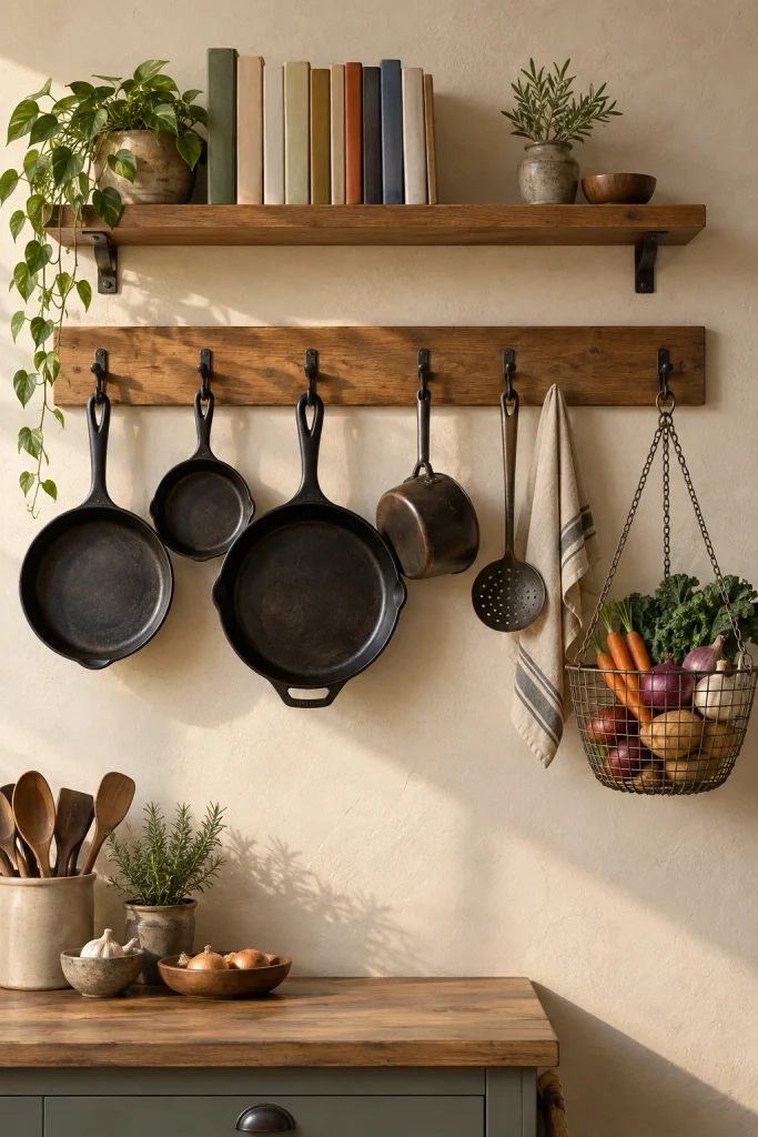 25 Kitchen Design and Decorating Ideas for Every Home Wall Organizer Display