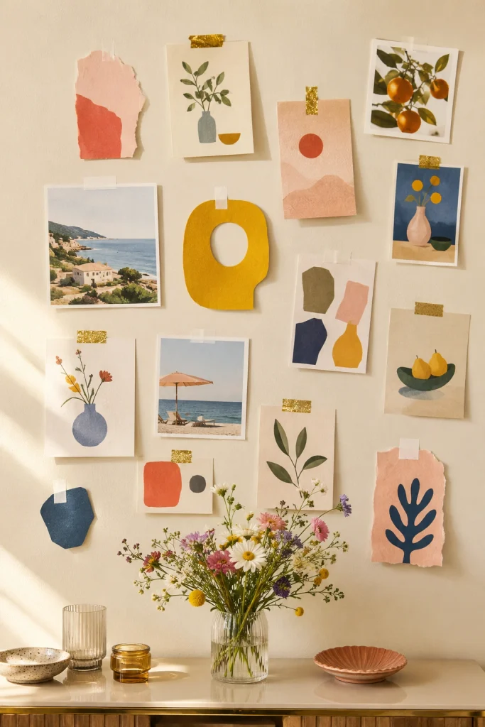 Washi Tape Art Display