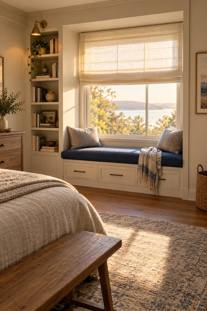 21 Bedroom Decorating Ideas for Teenage Guys That They'll Love Window Seat Build