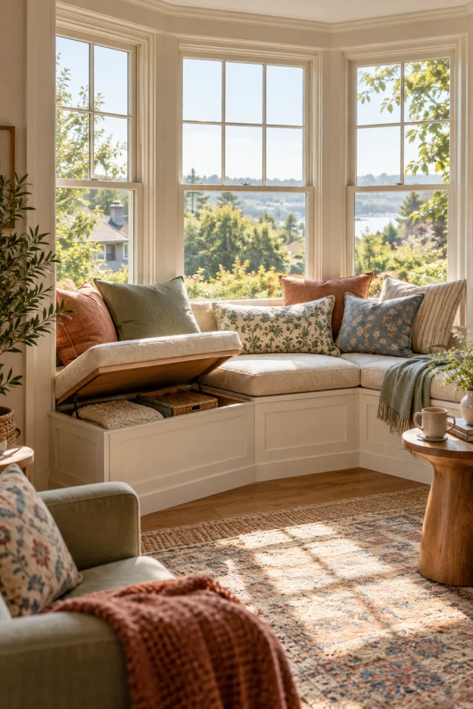 Window Seat With Storage