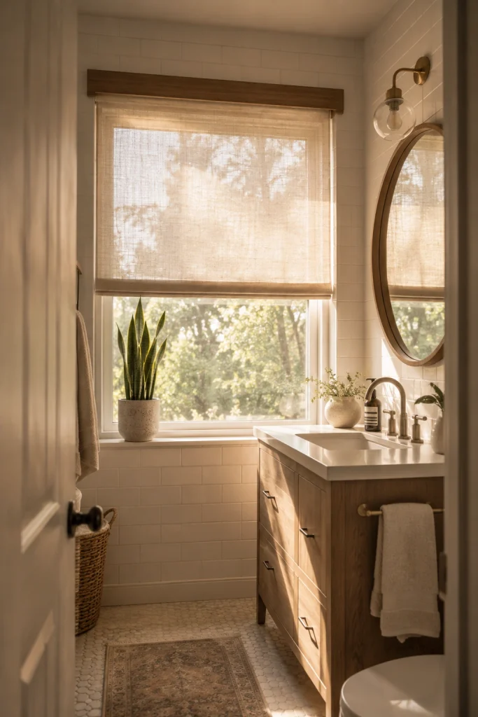 Window Treatment for Privacy Without Blocking Light