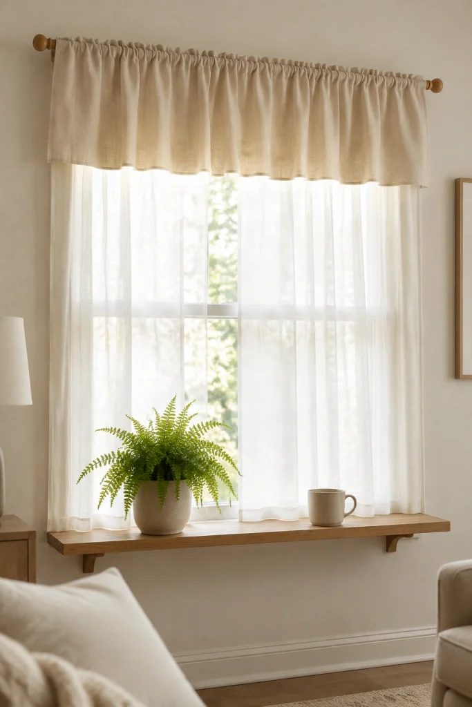 Window Valance Frame